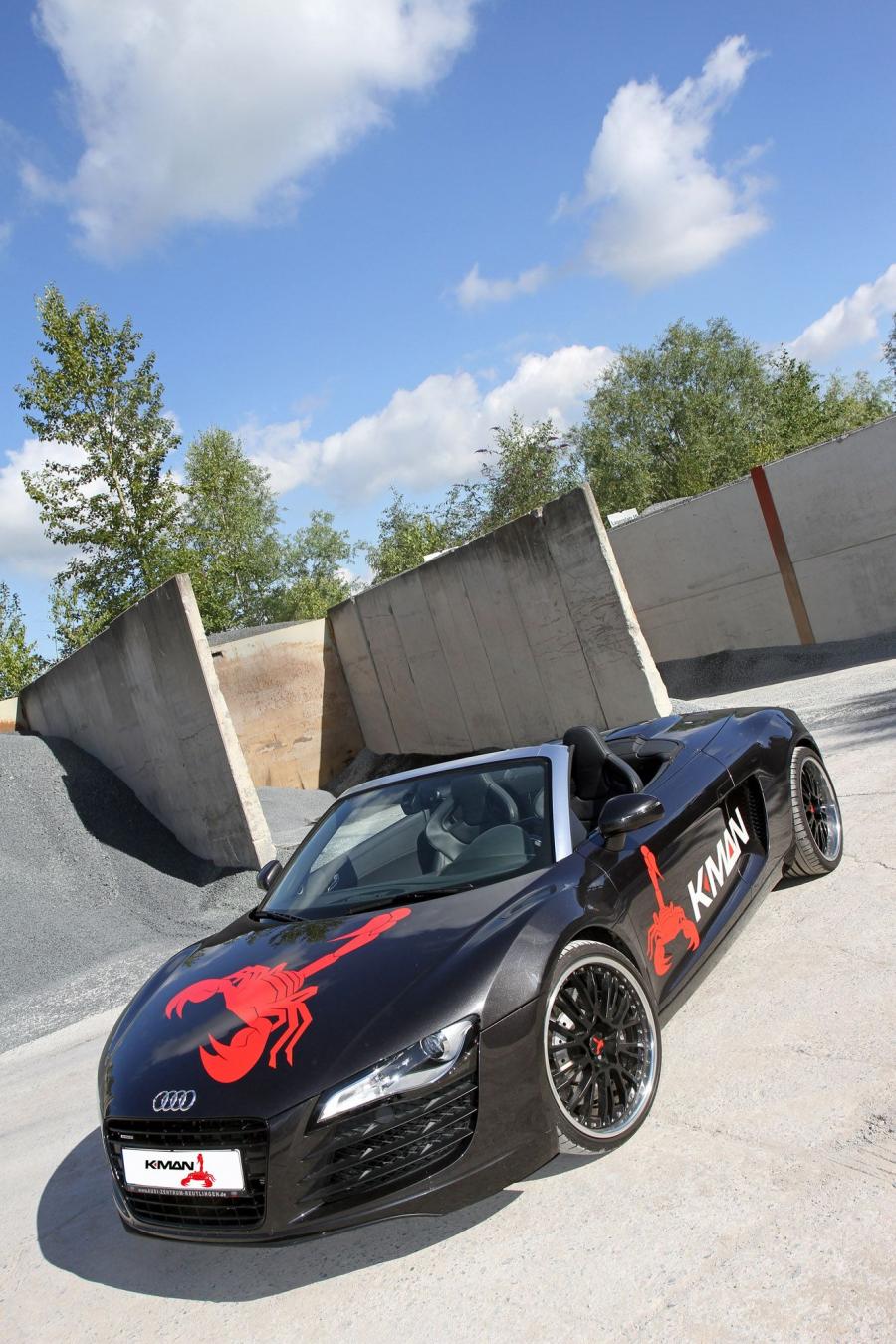  Audi R8 Bi-Turbo GTK by K.MAN 2014 года  (фото 5 из 9)